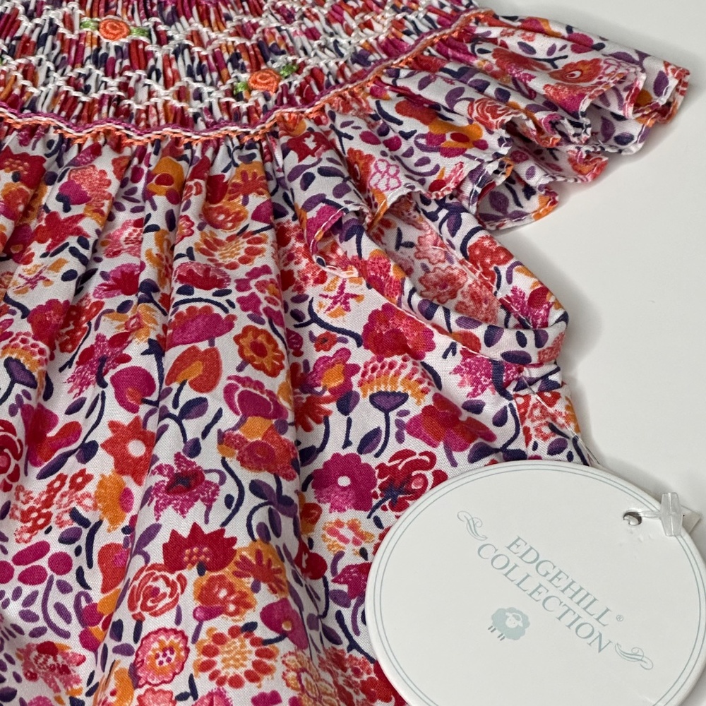 Edgehill Collection Smocked Dress • Size 6 Months • New! - Picture 5 of 12